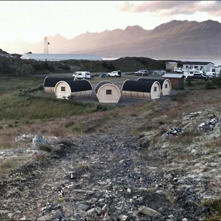 Framtid Camping Lodging Barrels Hotel Djúpivogur Exterior foto