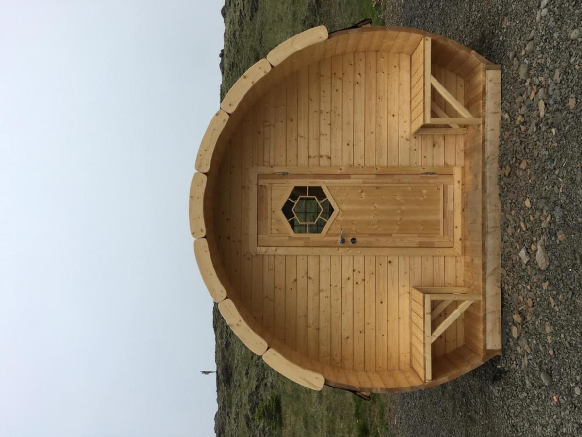 Framtid Camping Lodging Barrels Djúpivogur Exterior foto